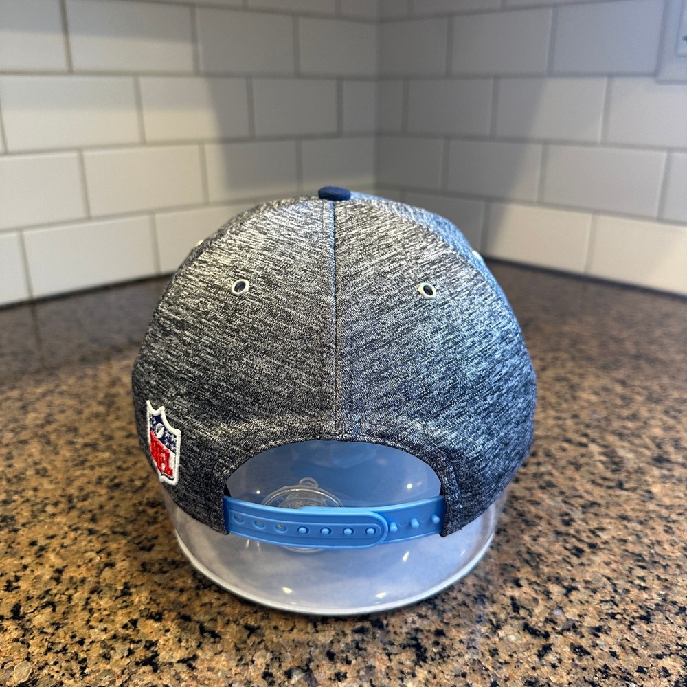 Tennessee Titans New Era 9FIFTY Snapback Hat Cap Blue Gray NFL - Picture 3 of 8